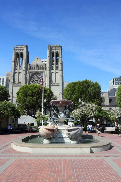 San Francisco - Kathedrale der Gnade — Stockfoto