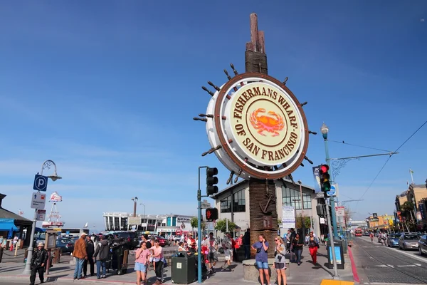 Fisherman 's Wharf, SF — Foto de Stock