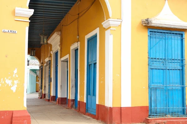 Remedios, Cuba - landmark architecture — Stock Fotó