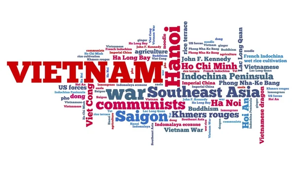 Vietnam - word concept — 스톡 사진