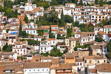 Albayzin, Granada, Spain clipart