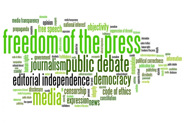 Freedom of Press — Stock Photo, Image