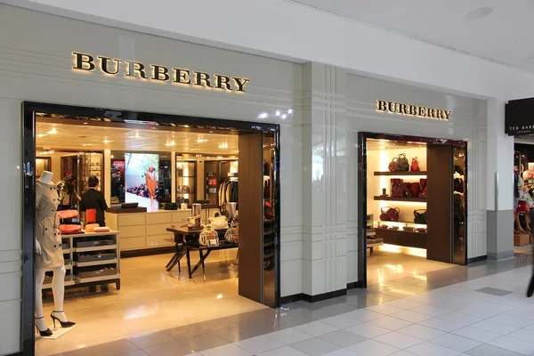 Burberry store, UK — Stock Photo, Image