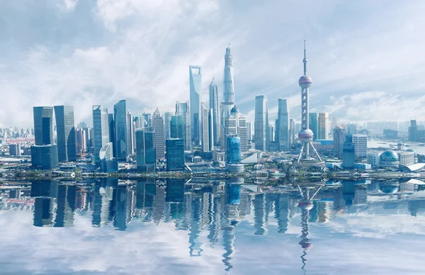 hava fotoğrafçılığı shanghai manzarası 