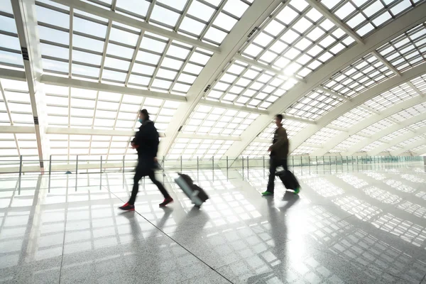 北京の地下鉄の人々 T3 空港駅します。 — ストック写真
