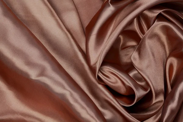 Brown silk texture satin velvet material or elegant wallpaper de — Stock Photo, Image