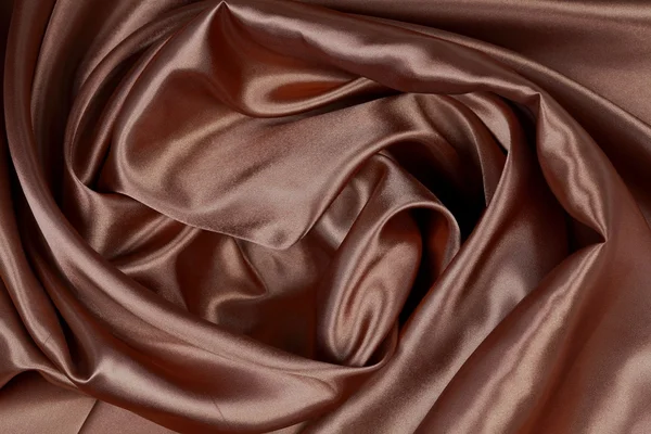 Brown silk texture satin velvet material or elegant wallpaper de — Stock Photo, Image