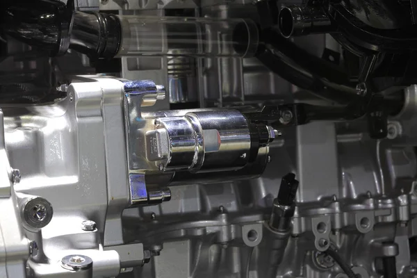 Motor automático de close-up — Fotografia de Stock