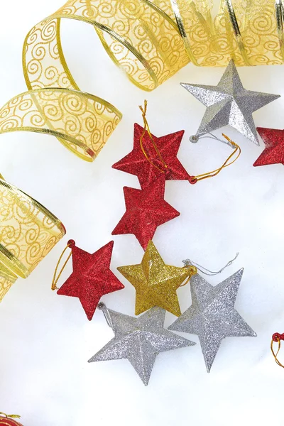 Christmas ornaments of closeup — Stock Photo, Image