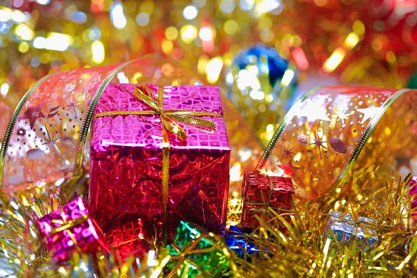 Christmas ornaments of closeup — Stock Photo, Image