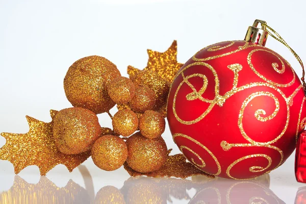 Christmas ornaments of closeup — Stock Photo, Image
