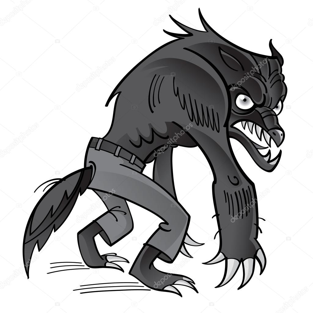 Scary Werewolf beast