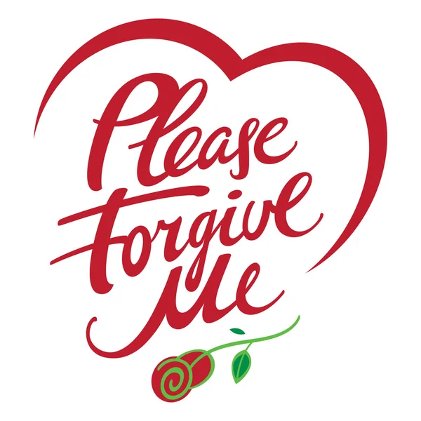 Please Forgive Me Free Card Printable