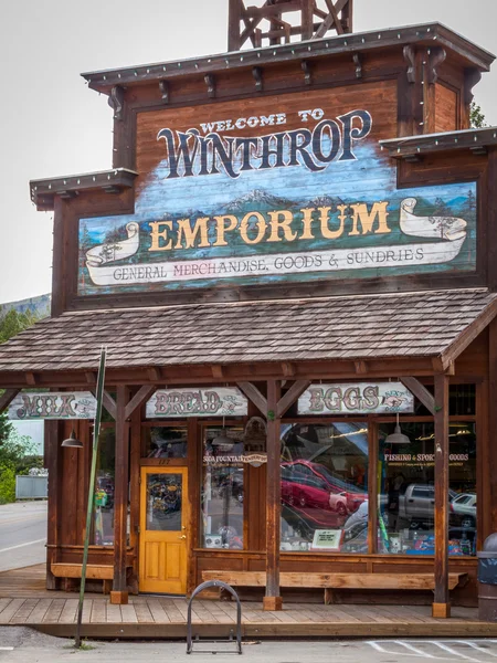 Winthrop general store — Stock Photo, Image