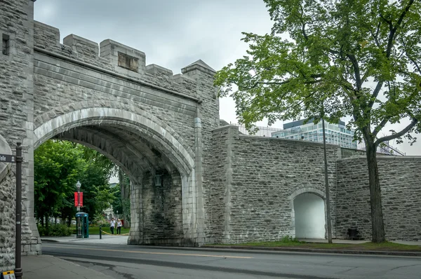 Citadel vagy St Louis ajtó Québec City — Stock Fotó