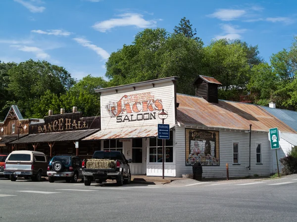 Saloon and dance hall in Winthrop — Stock Photo, Image