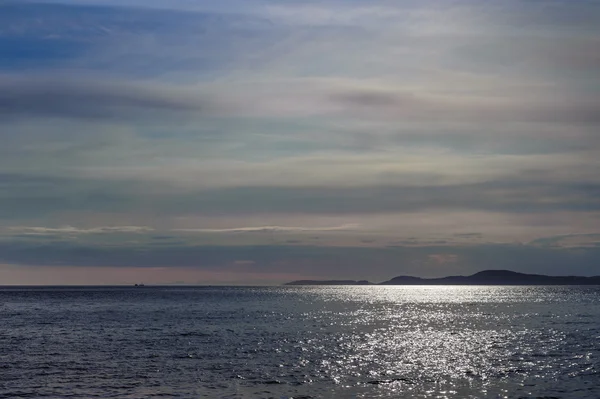 Puesta de sol en el océano Pacífico en Deception Pass , —  Fotos de Stock