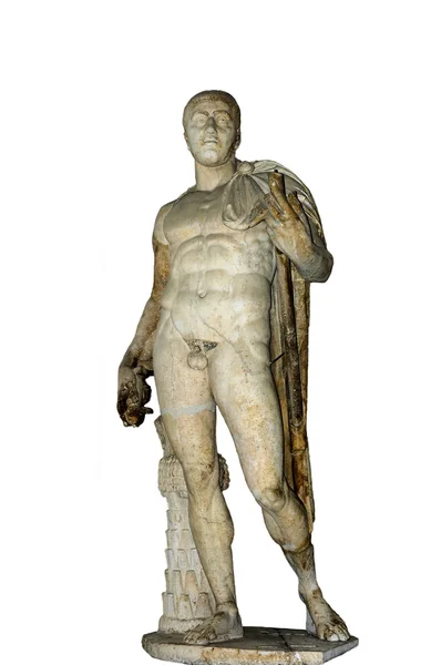 Griechische Statue Ideal männlicher Schönheit — Stockfoto