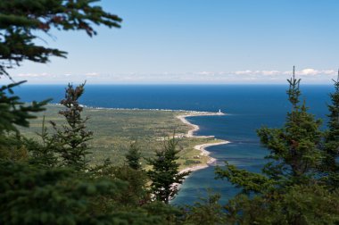 Forillon National Park aerial view clipart