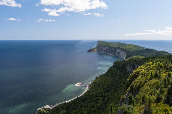 Forillon Nemzeti Park légifelvételek — Stock Fotó