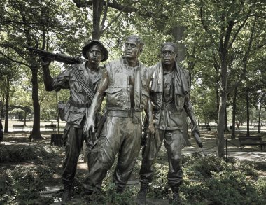 Vietnam Savaşı anıt heykelleri