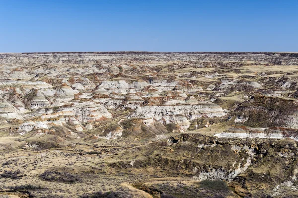 Badlands at Dinosaur Provincial Park — Stock Photo, Image