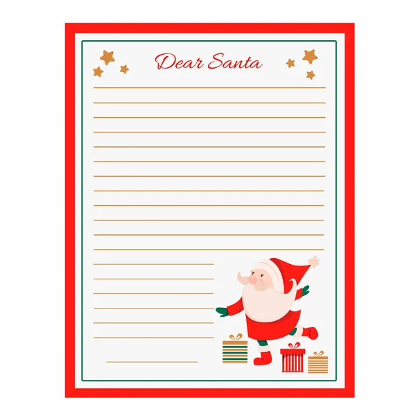 Noel Baba 'ya vektör hisse senedi illüstrasyonu. Noel Baba Noel hediyelerinin etrafında dans ediyor.