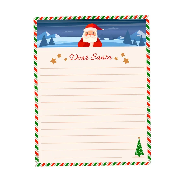 Noel Baba 'ya vektör hisse senedi illüstrasyonu. Kuzey 'de Noel Baba