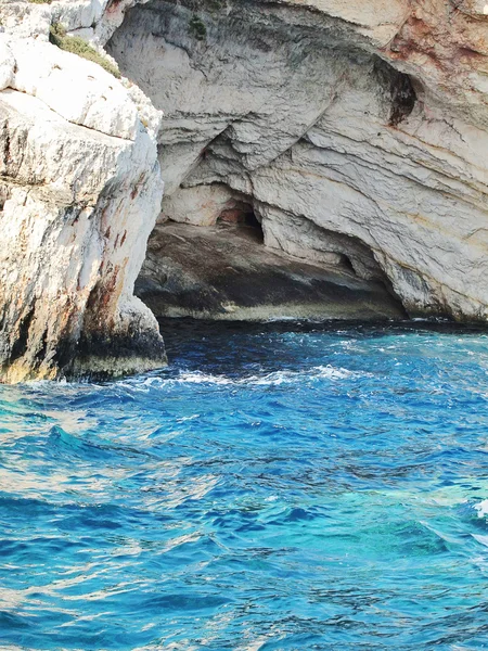 Deniz Manzara Yunan Coasrtine — Stok fotoğraf