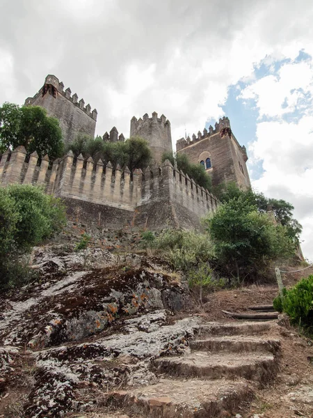 Blick Auf Die Burg Von Almodovar Del Rio Cordoba Andalusien — Stockfoto