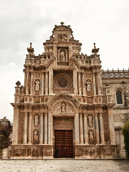 Kartaca Tarikatı Manastırı Nın Ayrıntıları Jerez Sınır Şehrine Yerleştirildi Endülüs — Stok fotoğraf