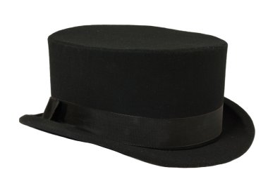 siyah terbiye silindir beyaz izole 