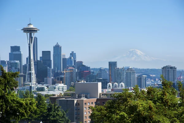 Seattle center — Stockfoto