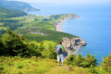 Cape Mabou dağlık lookoff