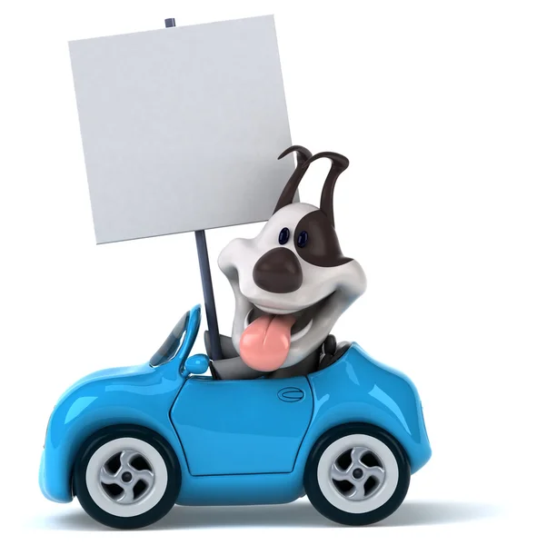 Leuke cartoon hond — Stockfoto