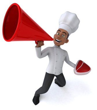 Eğlenceli çizgi film Şef