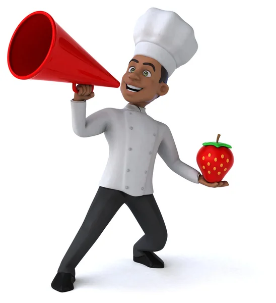 Fun cartoon chef — Stock Photo, Image