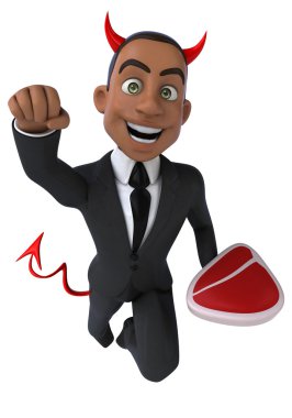 Çizgi film kötü işadamı