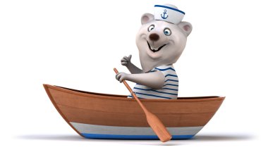 Eğlenceli çizgi film ayı