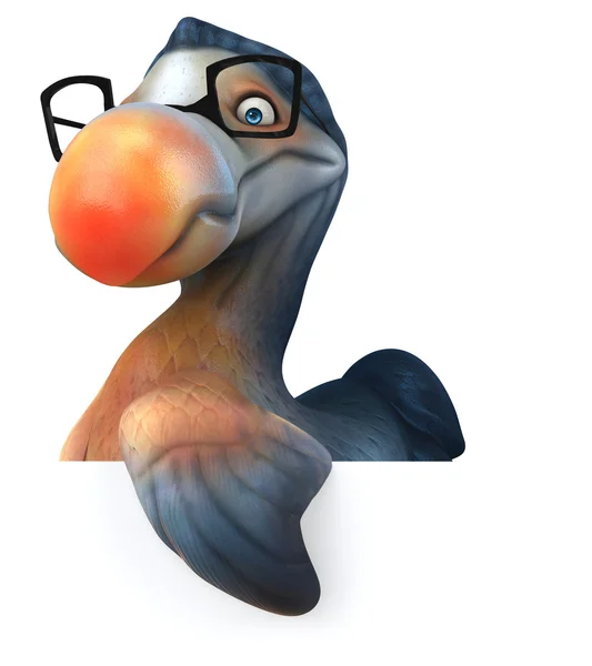 Engraçado desenho animado Dodo pássaro — Fotografia de Stock