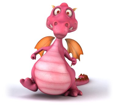 komik karikatür dragon