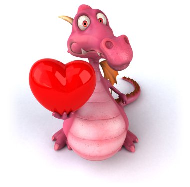 komik karikatür dragon
