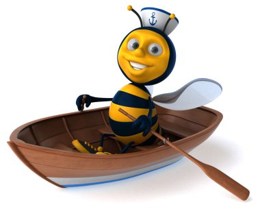 Eğlenceli çizgi film arı