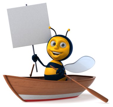 Eğlenceli çizgi film arı