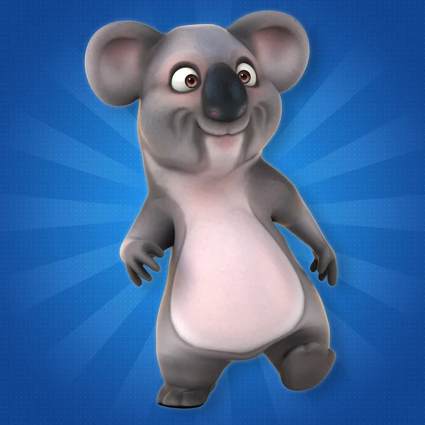 Fun cartoon koala — Stock Photo, Image