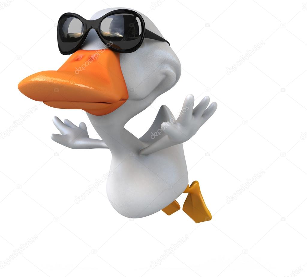 Canard Blanc Drole Image Libre De Droit Par Julos C