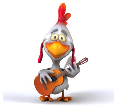 Eğlenceli çizgi film tavuk