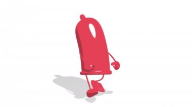 komik kırmızı prezervatif 