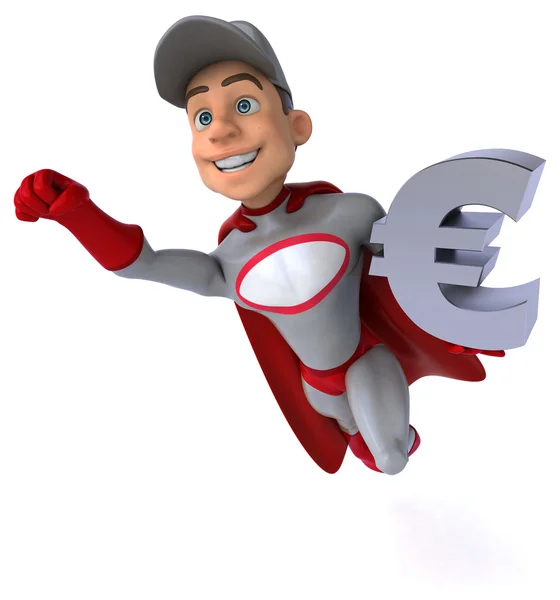 Cartoon Super mechanic — Stock Photo, Image