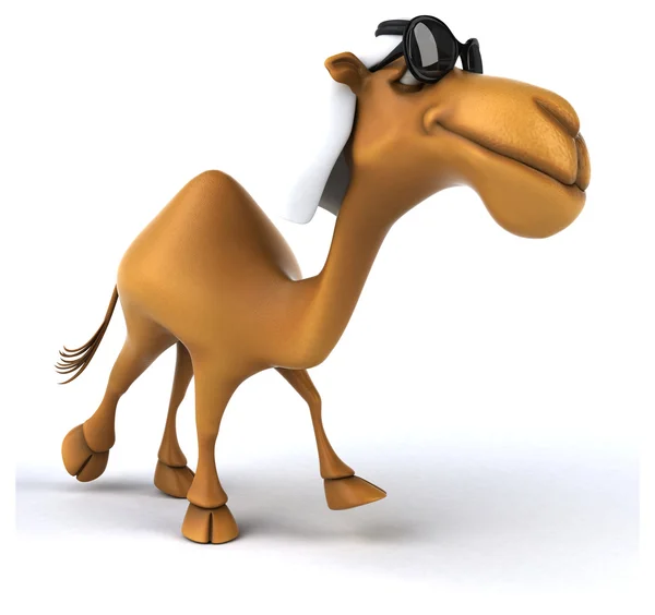 Fun cartoon camel — Stock Photo, Image